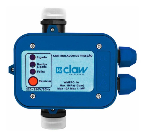 Controlador De Pressão Claw Wmepc-1a 220v Monofásica