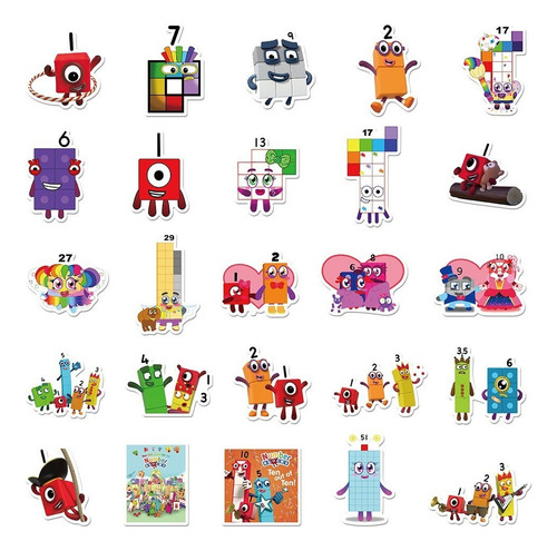 Juego De Actividades De Cubos Magic Mathlink De Numberblocks