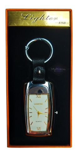 Reloj De Bolsillo Caballero Diseño Formal Con Encendedor
