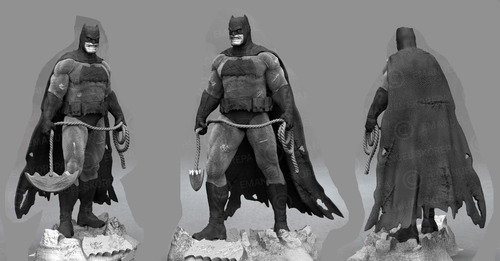 The Dark Knight Returns Figura Archivo Stl Para Impresión 3d