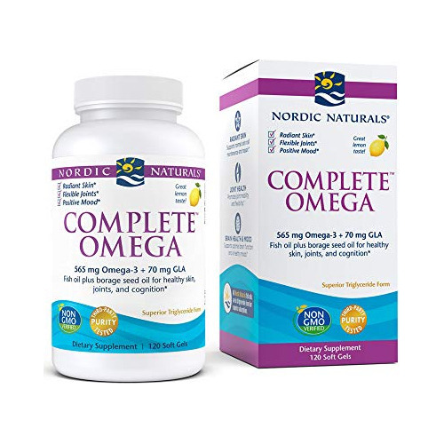 Complete Omega 565 Mg Omega 3 70mg Cla Epa Y Dha 120 Cap