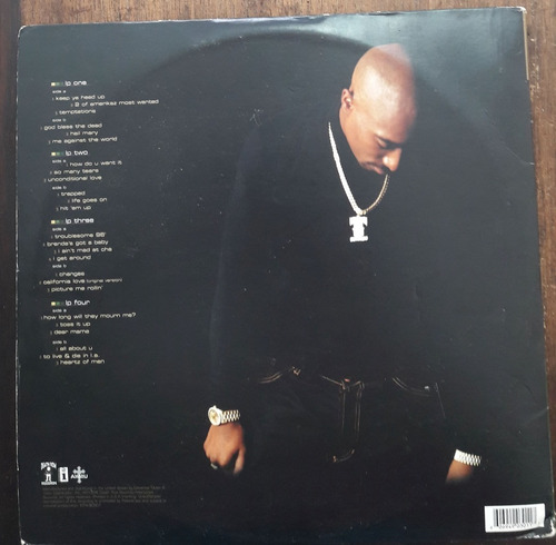 Imagem 2 de 4 de 4x Lp Vinil (vg+) 2pac Greatest Hits 1a Ed Usa 1998 Gat Raro