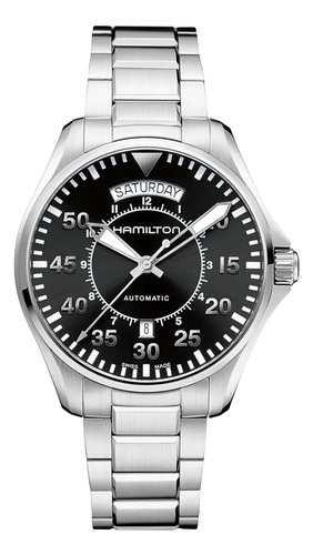 Reloj Hamilton Khaki Aviation Pilot Day Date Auto H64615135