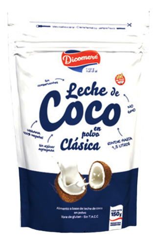 Leche De Coco En Polvo  Dicomere 150g