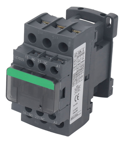 Electric Motor Contactor Ac 1no 1nc 25a 380v High Voltage