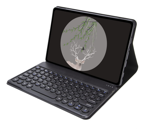 Funda Teclado Para Samsung Galaxy Tab Lite '' Liviana Negro