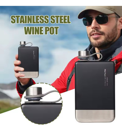 Cantil De Bolso Wellhike Pilot Flask 230ml