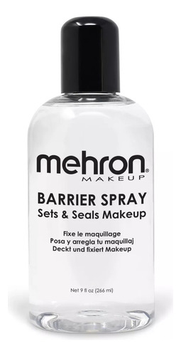 Sellador De Maquillaje Y Ajuste Mehron Barrier Spray 9 Onza.