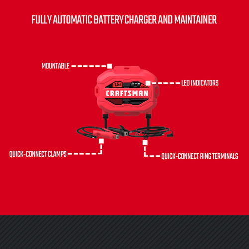Cargador Inteligente 3 En 1 Craftsman Baterías Automoviles