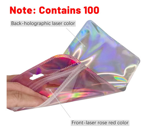 Bolígrafo Holográfico Resellable, 100 Unidades, Bolsa A Prue