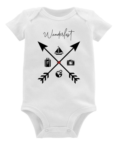 Body Bebê Wanderlust Veleiro Roupa