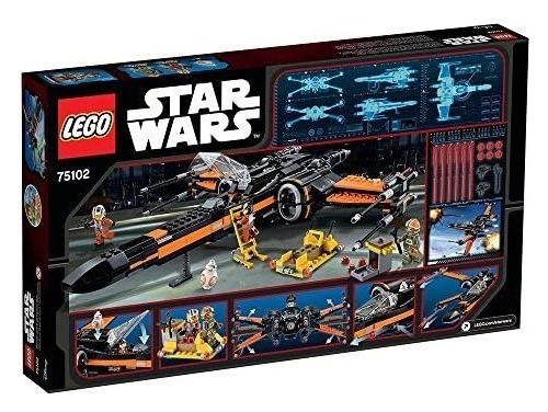 Lego Star Wars 75102 - Caza Estelar Ala X De Poe