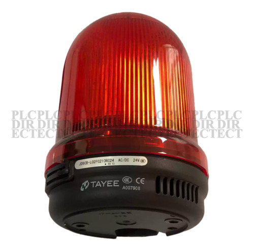 New Tayee D90b-l02f0210r024 Strobe Led Warning Light Dc2 Aac
