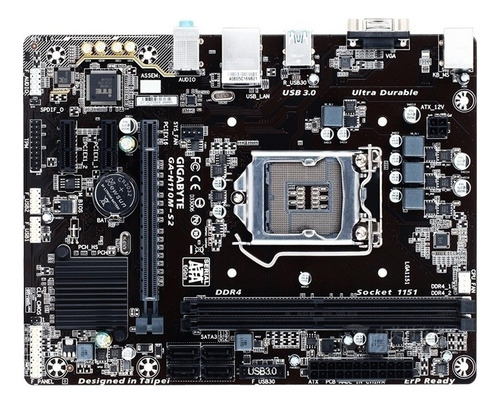 Placa Madre Intel Lga1151 Ddr4 Pci-e 3.0 Gigabyte H110m-s2