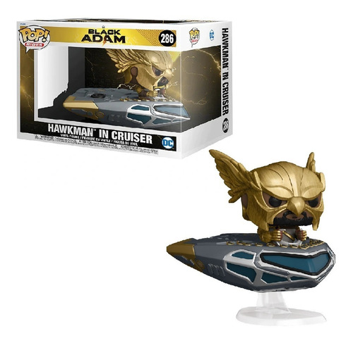 Funko Pop! Rides: Black Adam - Hawkcruser With Hawkman