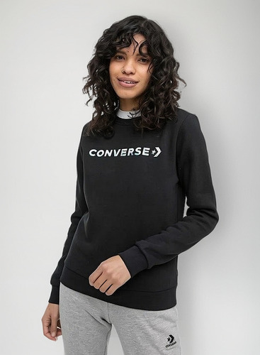Poleron Mujer Converse Colorfull Crew