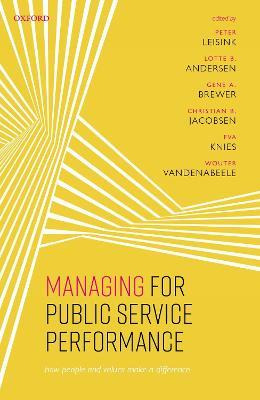 Libro Managing For Public Service Performance : How Peopl...