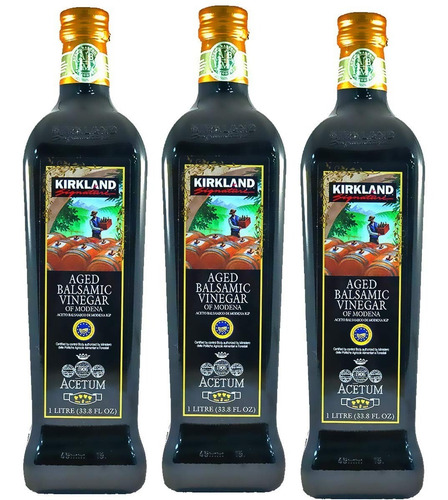 Imagen 3 de 5 de Vinagre Balsamico De Modena Kirkland Signature Sano Divino