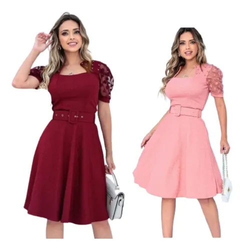 Vestido Moda Gospel Pra Ir Pra Igreja Roupas Femininas