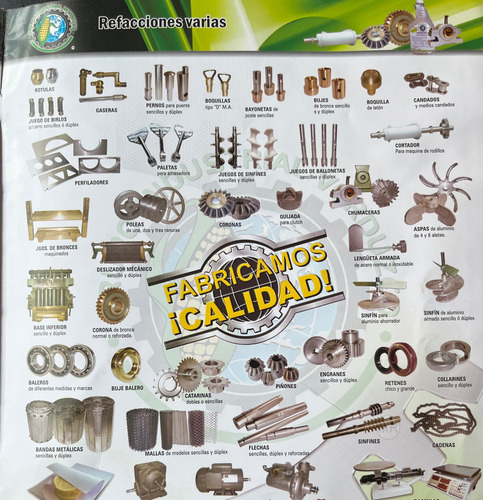 Refacciones E Insumos Para Maquinas Tortilladoras Bc