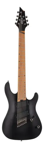 Guitarra Elétrica Cort KX Series KX307 Multi Scale Mogno Preto 7 ...