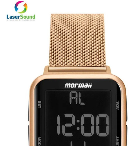 Relógio Mormaii Feminino Digi Mo6600af/8j C/ Garantia E Nf