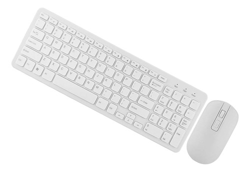 Combinación De Teclado Inalámbrico De 108 Teclas Y Ratón Mul
