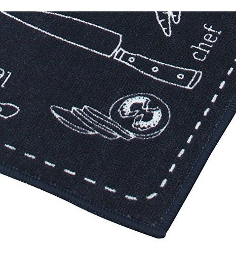 Carvapet - Alfombra De Cocina Antideslizante, 2 Piezas, Resp