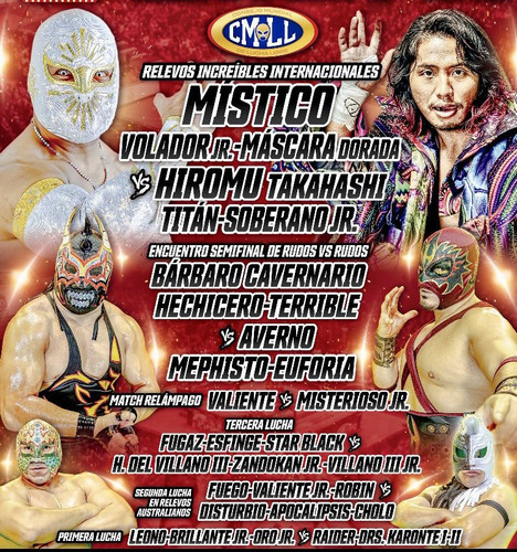 Cmll Lucha Libre 2023 Dvds Grand Prix 23 Mistico (Usado)