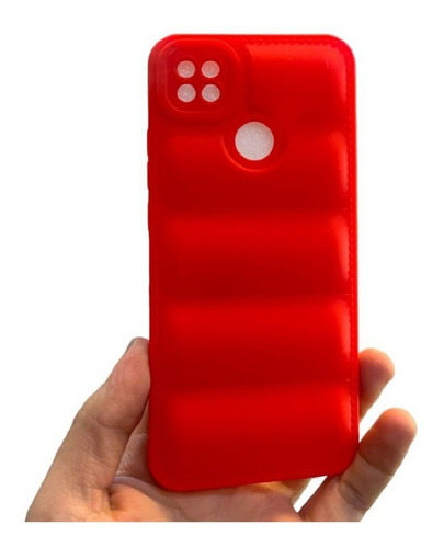 Protector Case Puff Acolchonado Para Xiaomi Redmi 9c