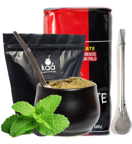 Yerba Mate Rosamonte Combo Mate, Bombilla 500 G Envio Gratis