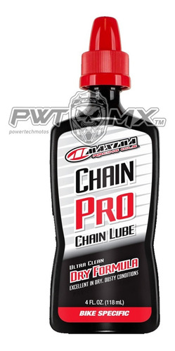 Imagen 1 de 2 de Aceite Lubricante Cadena Bici Pro Maxima Formula Seca
