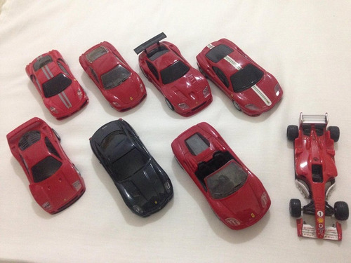 Ferrari Shell 1:38 Lote 8 Carros Usados Ler Tudo R$126,99