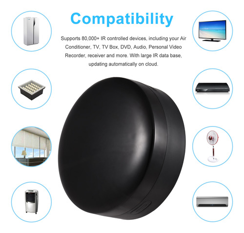 Control Remoto Por Infrarrojos Wifi-ir Wi-fi (2,4 Ghz) Con I