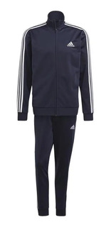 adidas Sudadera 3 Rayas AEROREADY Essentials Corte Clásico - Azul | adidas  Colombia