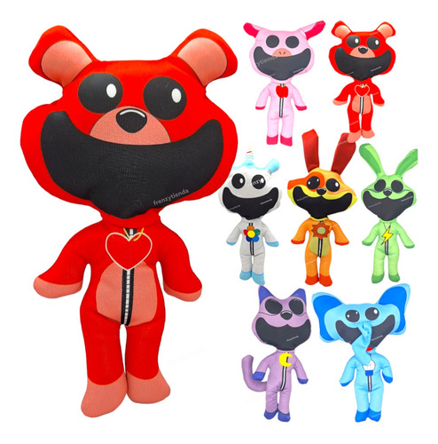 Peluche Poppy Playtime Smiling Critters Personaje X1