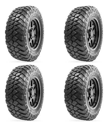 Kit 4 Llantas Maxxis Lt245/70r16 Razr Mt-772