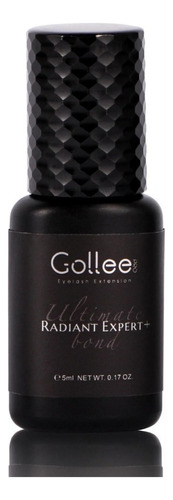 Adhesivo pegamento Gollee Radiant Expert para pestañas mink color negro