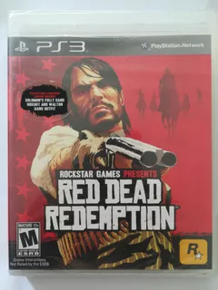 Red Dead Redemption Ps3 100% Nuevo, Original Y Sellado