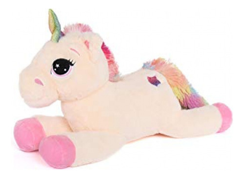 Toys Studio Big Unicorn Animal De Peluche Suave Unicornio Gr