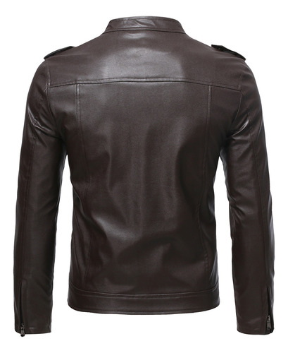 Chaqueta De Forro Polar M Coat Leather Plus Para Hombre, Cha