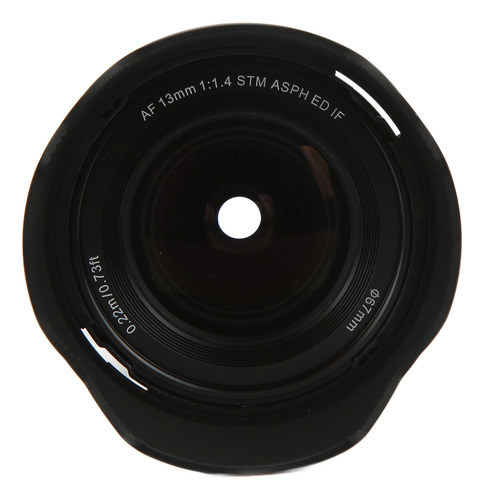 Câmera De Ângulo Ultra Grande Angular F1.4 Xf De 13 Mm Com M