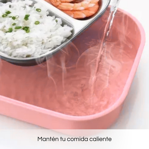 Toper Termico Lonchera Lunch Box Fiambrera 2 Divisiones
