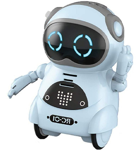 Mini Robot De Bolsillo Para Niños Con Conversación De...