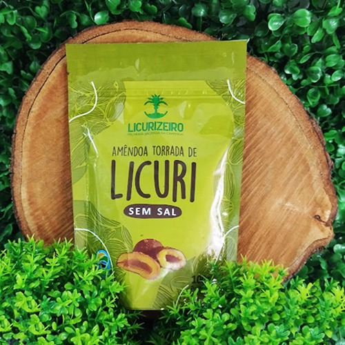 Kit 6x: Amêndoa De Licuri Torrada Sem Sal Licurizeiro 100g