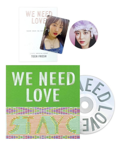 Stayc Album We Need Love Original Sellado Nuevo Corea