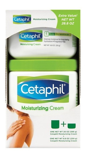 Cetaphil Crema Humectante Pack 2 Pzas 566 G / 250 G