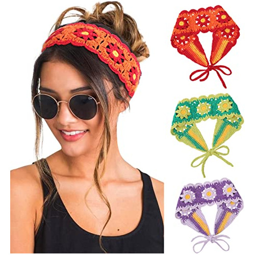 Bandanas De Pelo Haimeikang Hippie Para Mujer, Estilo Bohemi