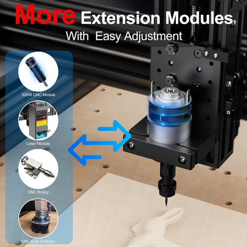 Máquina Cortadora De Grabado Láser Cnc Twotrees Ttc 450 110v