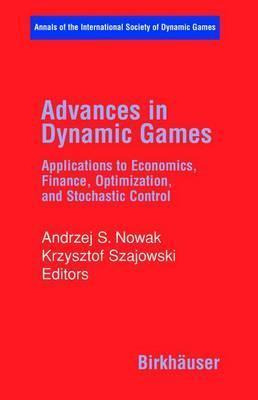 Libro Advances In Dynamic Games : Applications To Economi...